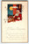 Santa Claus Christmas Postcard Saint Nick Full Moon Bell Toys Stecher Series 992
