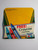 Double Cola Vintage Soda Promo Crayola Crayons Package NOS Unpunched 1980's Mom