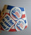 US Presidents Milk Bottle Collar Washington Kennedy Lincoln UNUSED Vintage 1960s