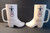 2 Beer Mugs KOA Resort Plastic Boot Shaped Nashville Tennessee Guitar Hat Music