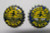 Tiki Hula Girl Vintage Bottle Caps Set of 2 Different Punch Soda Hawaiian Hawaii