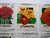 Flower Seed Packs Lot Of (6) EMPTY Vintage Celosia Snapdragon Caledula Verbena