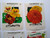 Flower Seed Packs Lot Of (6) EMPTY Vintage Celosia Snapdragon Caledula Verbena