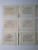 Flower Seed Packs Lot Of (6) EMPTY Vintage Celosia Snapdragon Caledula Verbena