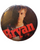 Bryan Adams 3" Pin Badge Vintage Button Pinback Pop Rock Music LARGE Close Up