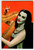 The Munsters Lily Plays Harp Postcard Chrome Continental Halloween Horror TV