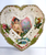 Antique Valentine Cherub Angel Greeting Card 3-D Die-Cut Roses Four Leaf Clover