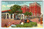 Post Office Princess Martha Hotel St Petersburg Florida Postcard Linen Old Cars