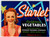 Starlet California Vegetables Lovely Lady Vintage Crate Label Original 1950's