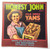 Honest John Kiln Dried Yams Vegetable Label Vintage Original 1940's Pittsburg TX