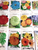 Vintage 1950's Flower Seed Packs EMPTY Lot 12 Portulaca Marigold Ageratum Daisy