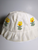 Vintage Child's Beach Hat Moving Eye Sun Flowers Japan Retro Mod 1960s Unused