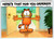 Garfield Cat Postcard Here's That Hug Jim Davis 1978 Orange Tabby Kitten Cartoon