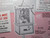 Genco Gypsy Grandma Arcade FLYER 1957 Original Fortune Teller Horoscope Game