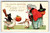 Halloween Postcard Owl Goose Bat Black Cat Witch Pumpkins Whitney Pumpkin-Head