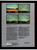 Danger Zone Arcade Video Game Flyer Original 1986 Retro 8.5" x 11" Combat Art