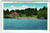 Chetola The Snyder Estate Blowing Rock North Carolina Postcard Unused Linen Boat