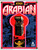 Arabian Arcade Game FLYER Original 1983 Retro Video Game Magic Lamp Arabia Art