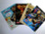 Pinball Flyers (4) Lord Of The Ring Simpsons Pirates Of The Caribbean Spiderman