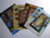 Pinball Flyers (4) Lord Of The Ring Simpsons Pirates Of The Caribbean Spiderman