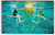 Weeki Wachee Springs Mermaid Postcard Two Women Underwater Show Florida 1968