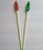 Mr Peanut Vintage Green & Red Drinking Straws 1950s Planters Peanuts Pop Culture