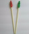 Mr Peanut Vintage Green & Red Drinking Straws 1950s Planters Peanuts Pop Culture