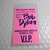 Bob Dylan VIP Vintage Backstage Pass Original Folk Rock Music Plastic 1992 NYC