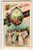 Halloween Postcard Winsch Back Fairies With Staffs Crescent Moon 2504 Gottschalk