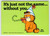 Garfield Without You Cat Party Hat & Horn Postcard Jim Davis Orange Tabby 1978