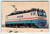 Railroad Postcard Locomotive Amtrak 900 Train Railway Chrome Vintage TRIMMED CUT