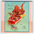 Monkey Fly Fishing I've Got A Bite Fantasy Trade Card Artist Lawson Wood 1940's