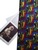 Jerry Garcia Stonehenge Silk Tie Maroon Patten Geometric Unused Neckwear Tags