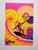 Hawaiian Surfer Waves Sun Psychedelic Postcard Ponio Craft Groovy Mod Hawaii