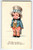 4th Of July Postcard Child Dressed As Uncle Sam Cute Patriotic 1917 Illustrated
