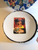 Island Heritage 4pc Hawaii Hula Tiki Hawaiian Girls Pupu Plates Garry Palm w/Box