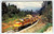 Railroad Postcard British Columbia Hydro #381 Railway Locomotive Steam Train