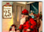 Santa Claus Christmas Postcard Gel Coat EAS Germany Children Gold Trim Cane 1911