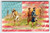 George Washington Patriotic Postcard Surveyor Fort Duguesne Tuck 124 Rifle Flag
