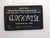 Clockwise Promo Card Las Vegas Nevada Rock Music Band 2002 Laminated 3.25 x 2.15