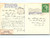 Greetings From Los Angeles California Large Letter Linen Postcard 1944 Tichnor