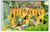 Postcard Weeki Wachee Mermaids Yellow Swimwear Costumes Retro Show Florida 1964