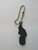 Halloween Plastic Witch Keychain Charm Gothic Spooky Gift Black Creepy Vintage