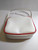 Childs Zebra Handbag White Red Vinyl Strap Purse Bag Vintage Retro Fashion