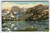 Lake Isabel and Glaciers Mountains Colorado Linen Postcard Vintage Post Card