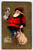 Santa Claus Holding Elephant Toys & Doll Christmas Postcard Archie Gunn 1910
