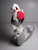 ANNALEE Sick Wounded Mouse With Bandages 1983 Anthropomorphic Posable Doll 7"