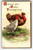 Ellen Clapsaddle Thanksgiving Day Greetings Postcard Turkeys International Art