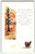 Thanksgiving Postcard Wild Turkey Rustic Tree Autumn Leaves Series 302C Vintage