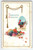 Thanksgiving Postcard Turkey Grapes Fruits Crops Midland Pub Series 1000 Vintage